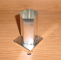 Pentagon Pillar Candle Mold - Product Image