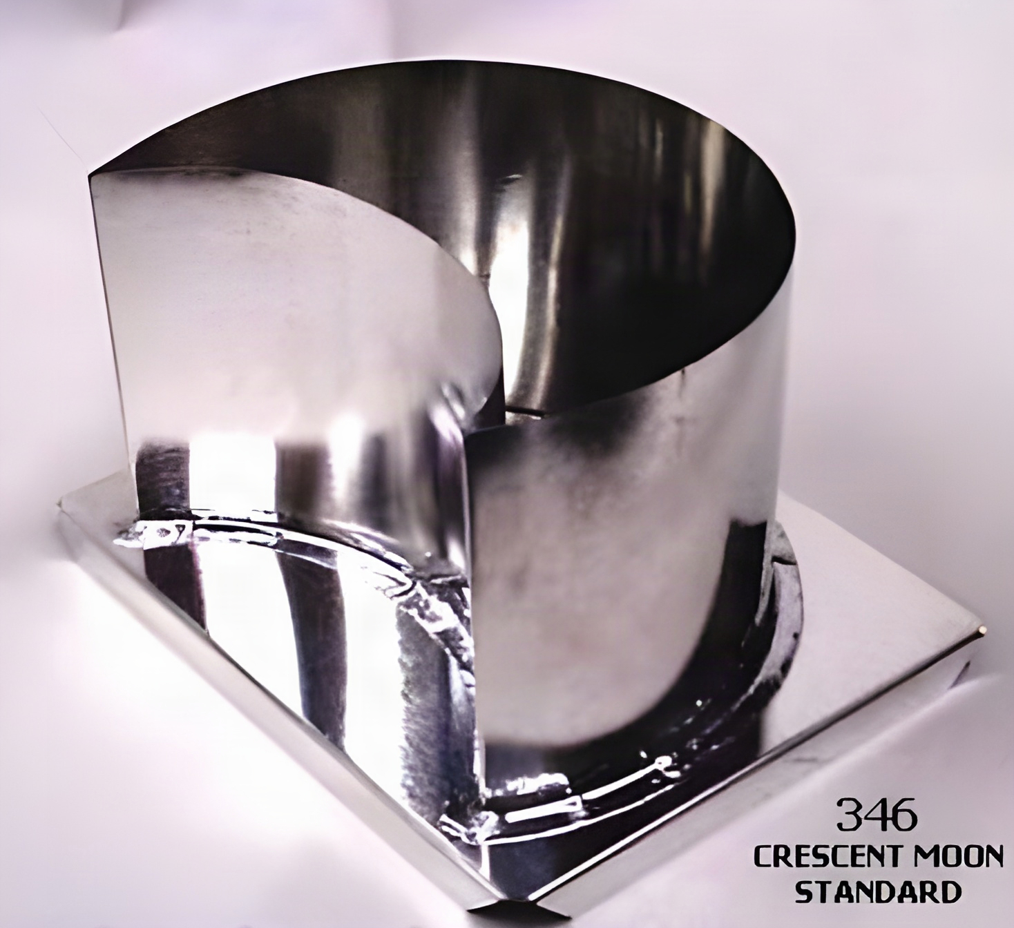 Cresent Moon Pillar Candle Mold