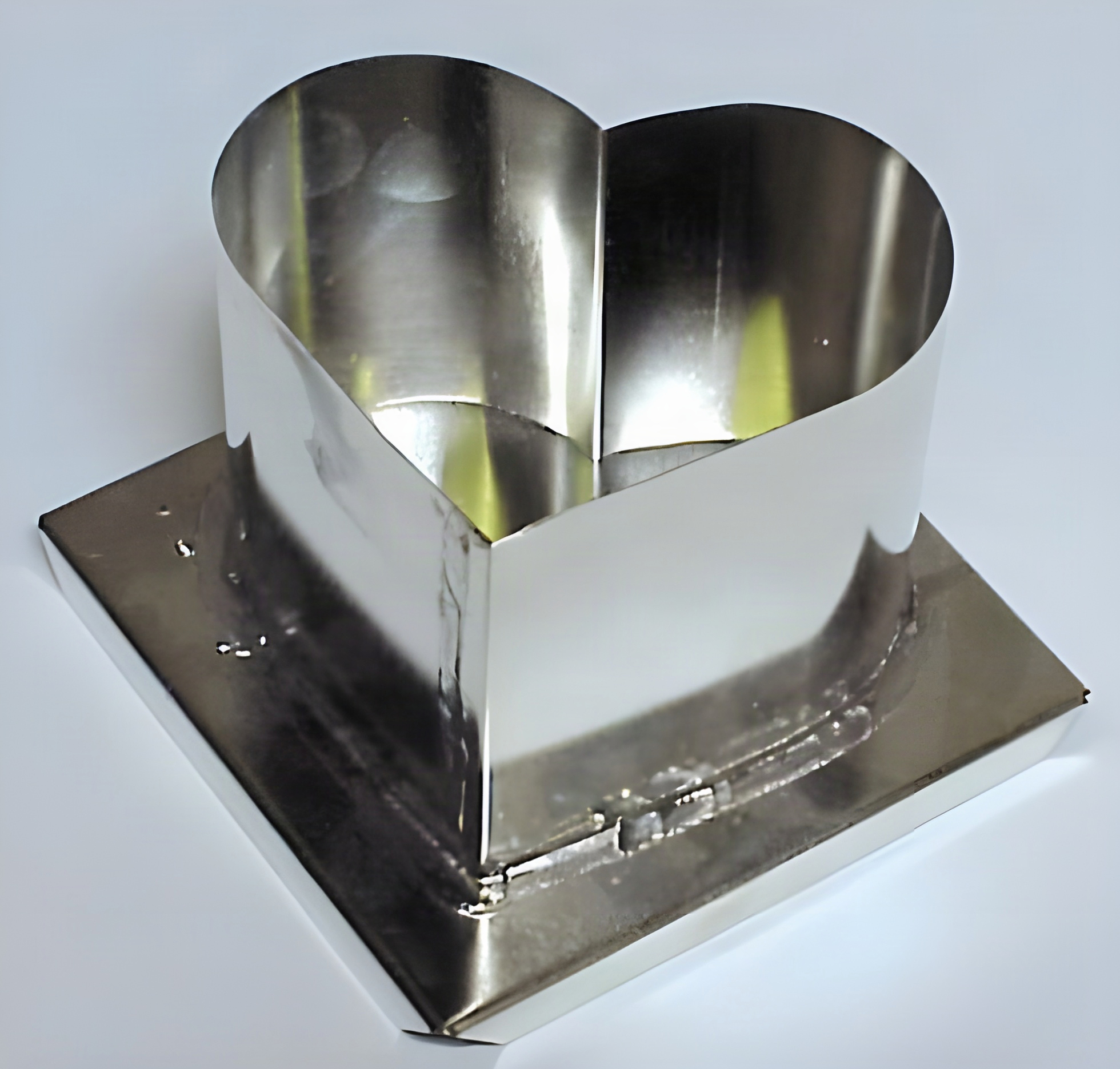 Heart Pillar Candle Mold