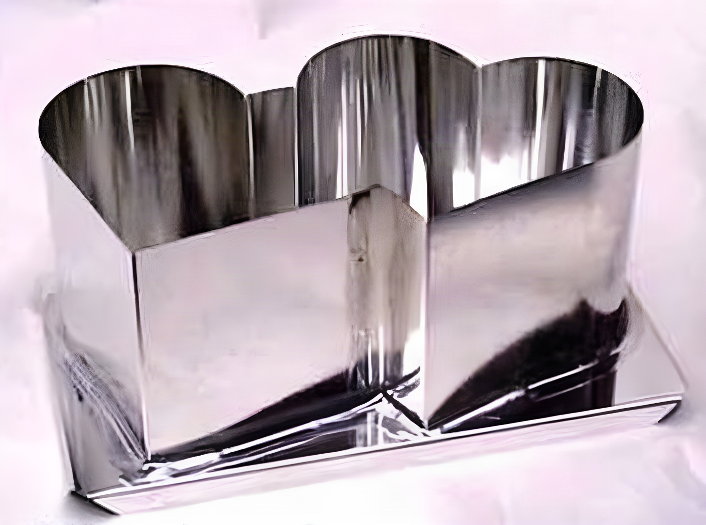 Heart Pillar Candle Mold