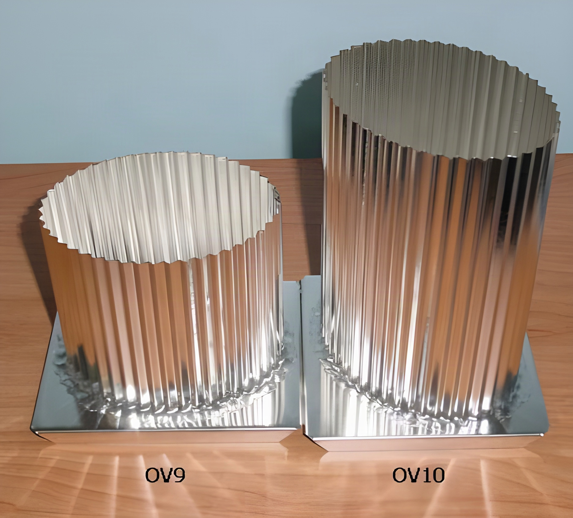 Fluted Pillar Candle Mold
