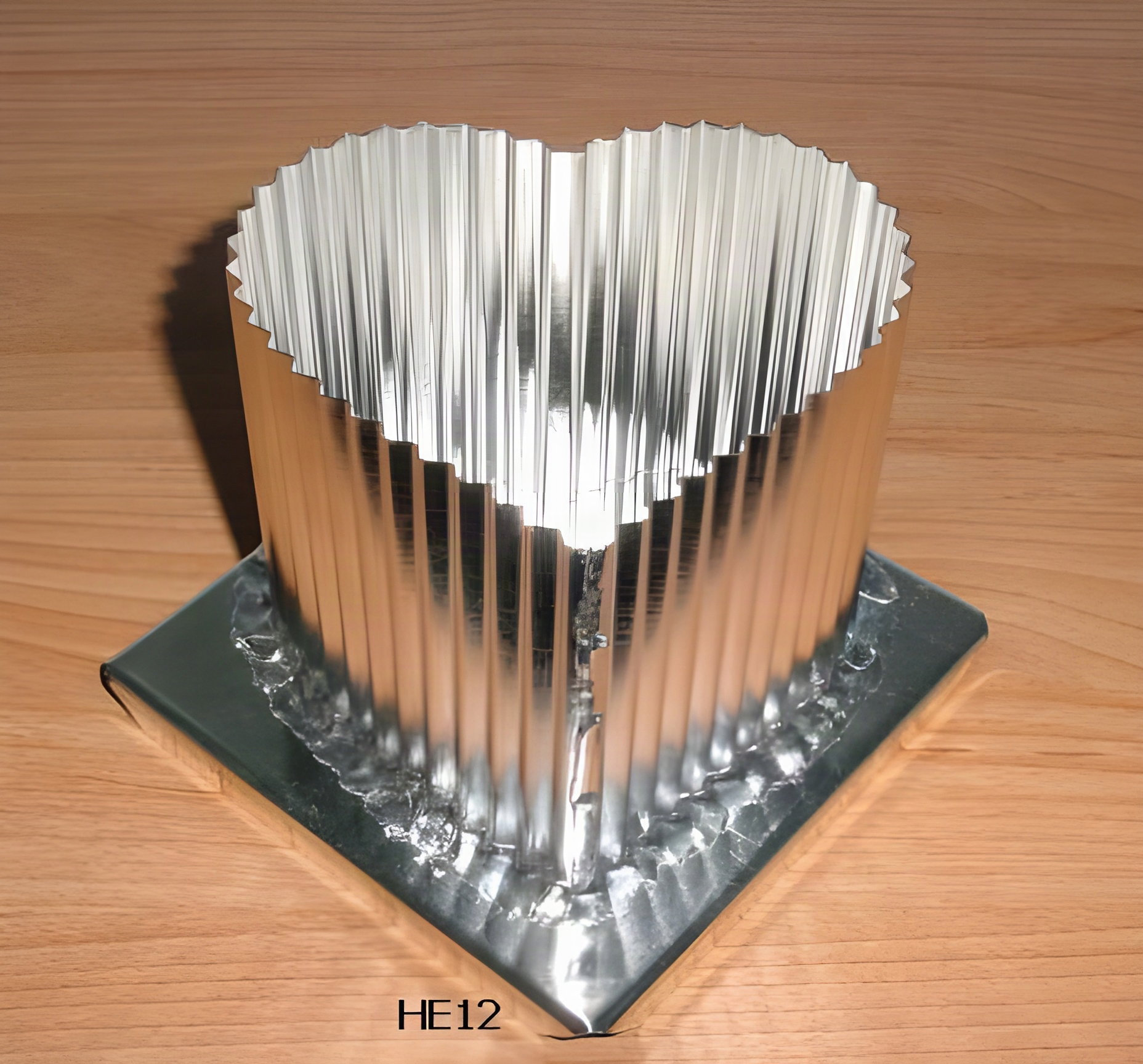Fluted Pillar Candle Mold