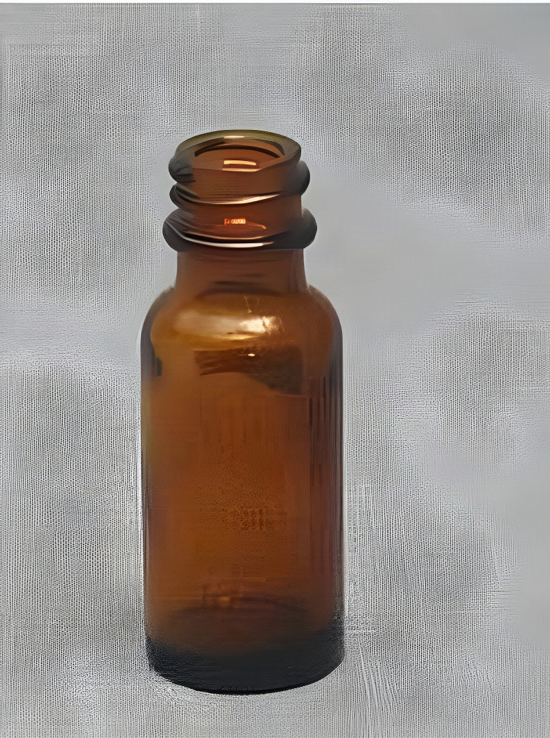 1 Dozen Amber Glass Bottles 2 oz.