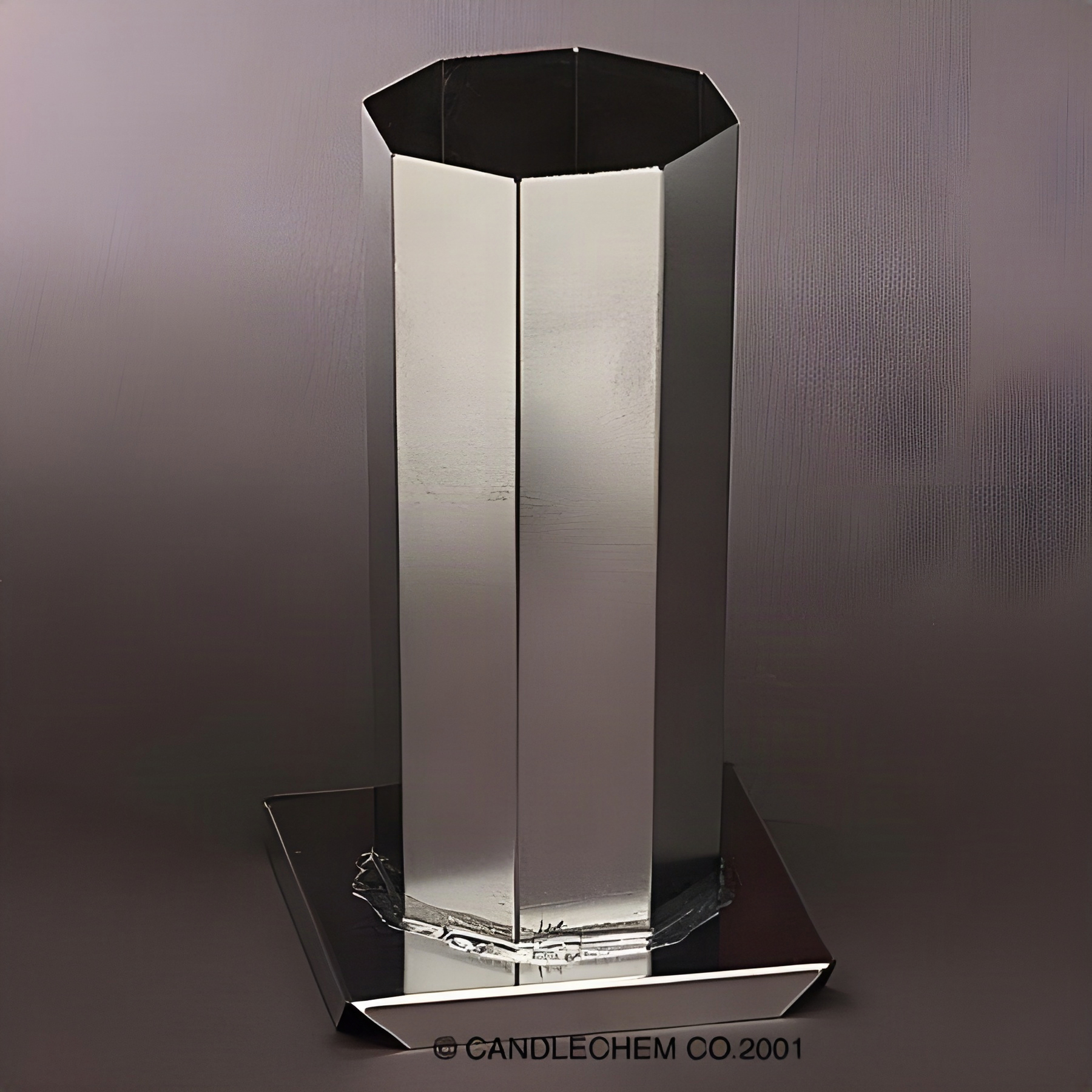 Octagon Pillar Candle Mold