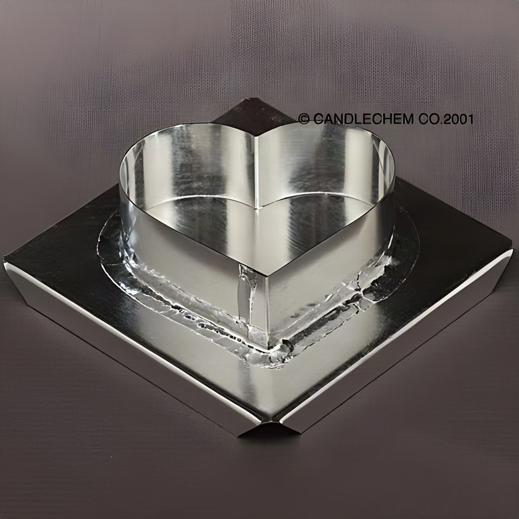 Heart Floater Candle Mold