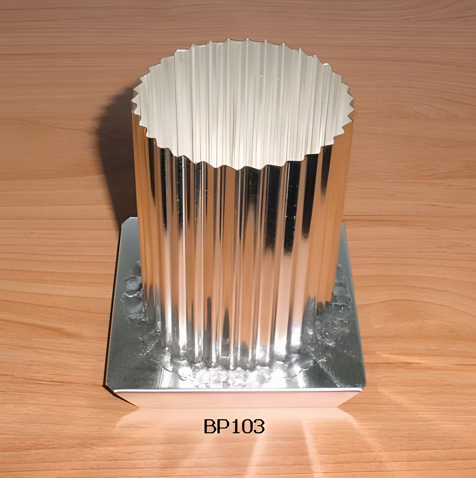 Fluted Pillar Candle Mold