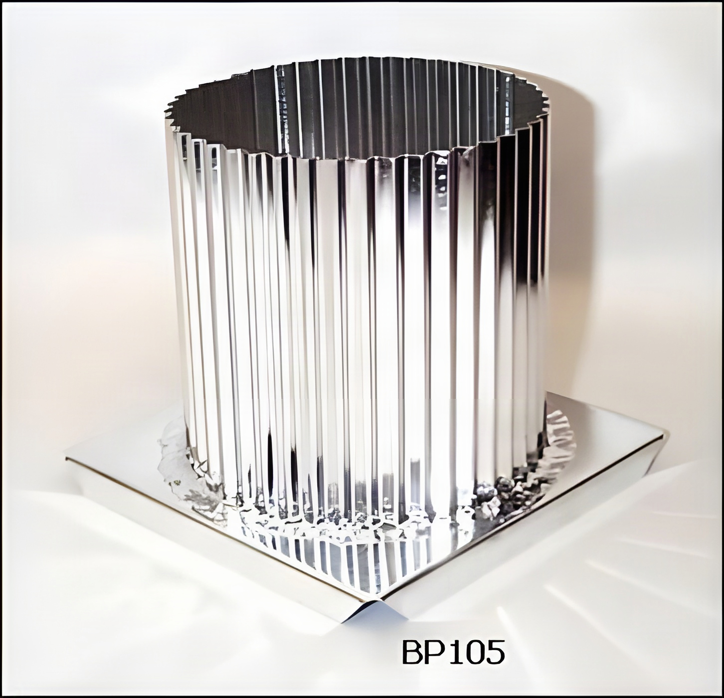 Fluted Pillar Candle Mold